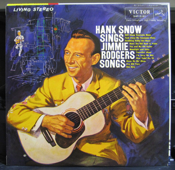 Hank Snow : Sings Jimmie Rodgers Songs (LP, Album)