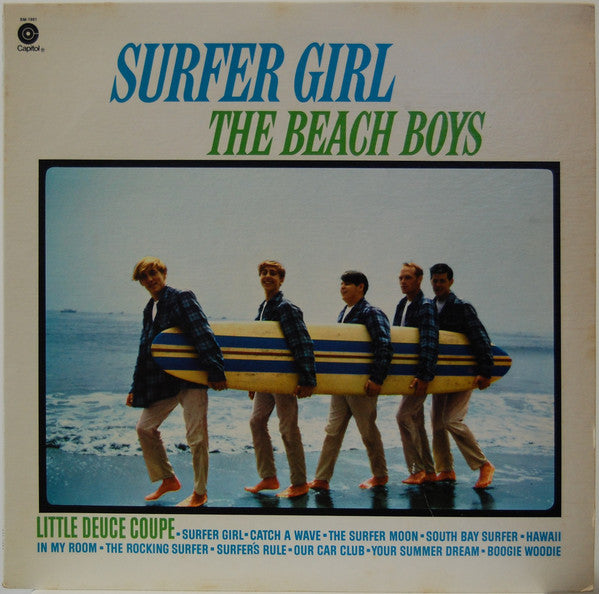 The Beach Boys : Surfer Girl (LP, Album, RE, LA )