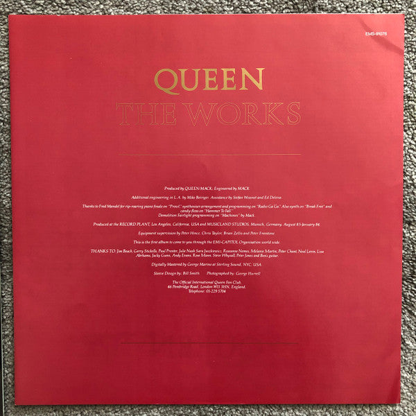 Queen : The Works (LP, Album)