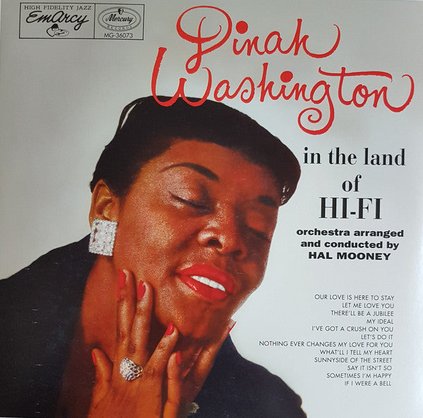 Dinah Washington : In The Land Of Hi-Fi (LP, Album, RE, 180)