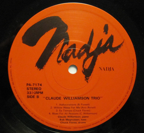 Claude Williamson Trio* : All God's Chillun Got Rhythm (LP, Album)