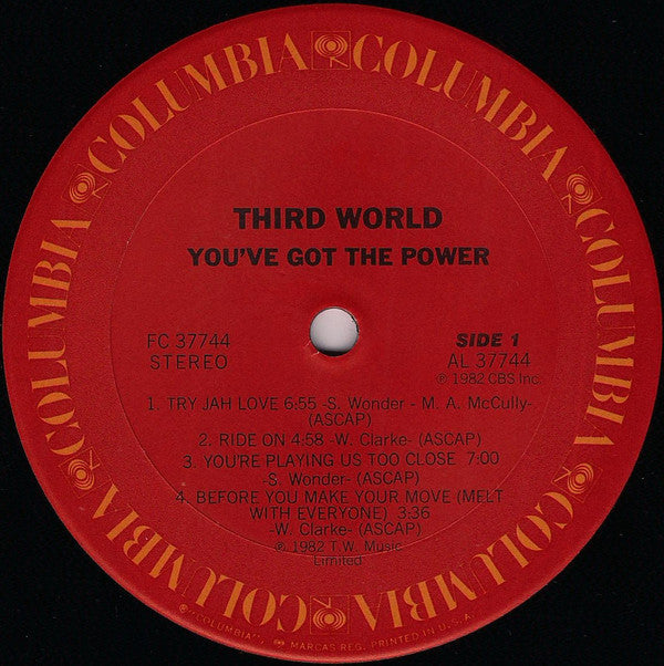 Third World : You've Got The Power (LP, Album, Ter)