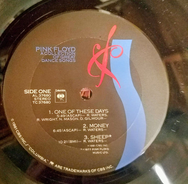 Pink Floyd : A Collection Of Great Dance Songs (LP, Comp, RP, Ter)