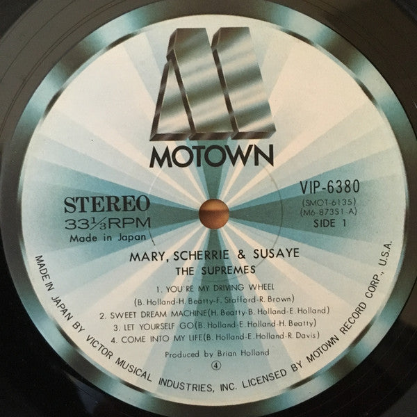 The Supremes : Mary, Scherrie & Susaye (LP, Album)