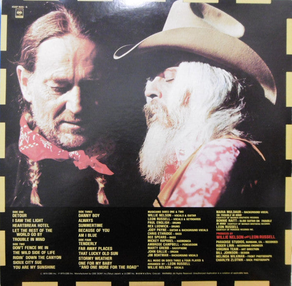 Willie* And Leon* : One For The Road (2xLP, Album)