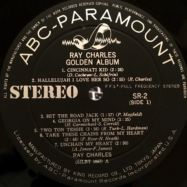 Ray Charles : Golden Album (LP, Album, Comp)