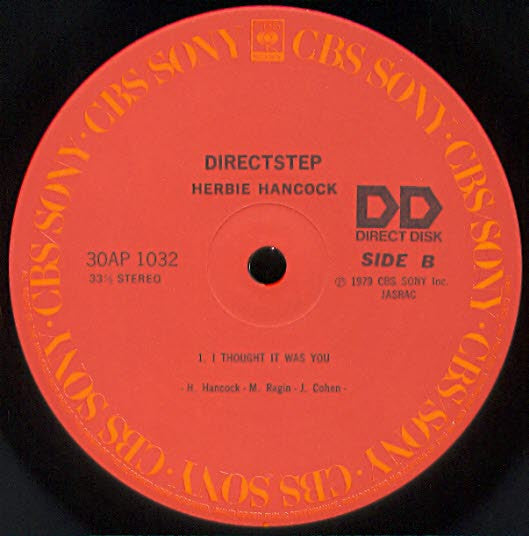 Herbie Hancock : Directstep (LP, Album, Gat)