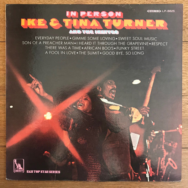 Ike & Tina Turner And The Ikettes : In Person (LP, Album)