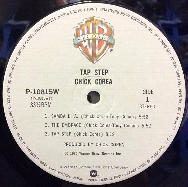 Chick Corea : Tap Step (LP, Album)