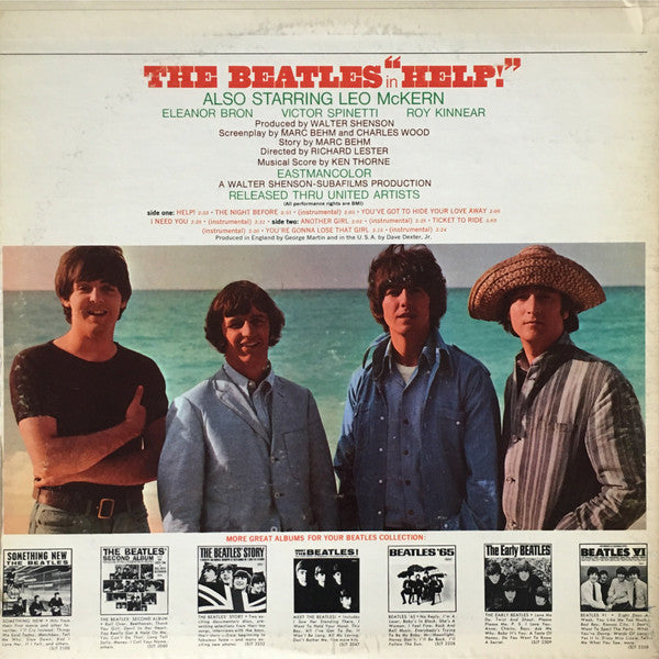 The Beatles : Help! (Original Motion Picture Soundtrack) (LP, Album, RE, Jac)