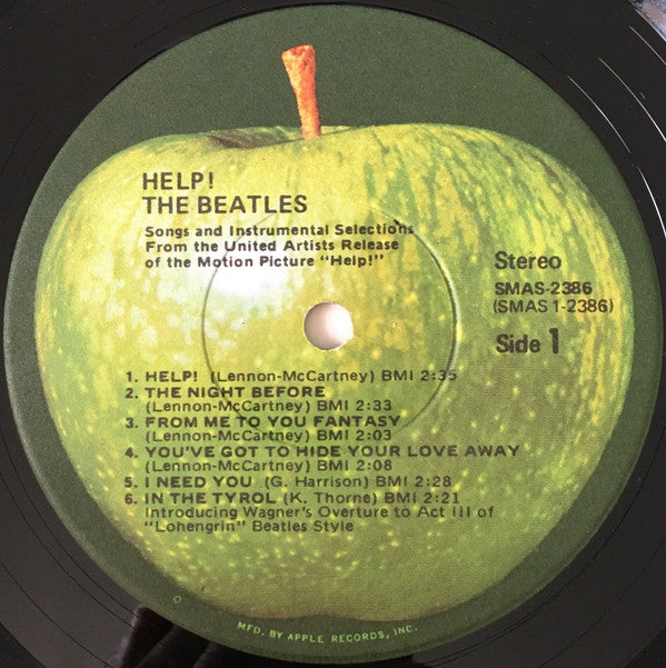 The Beatles : Help! (Original Motion Picture Soundtrack) (LP, Album, RE, Jac)