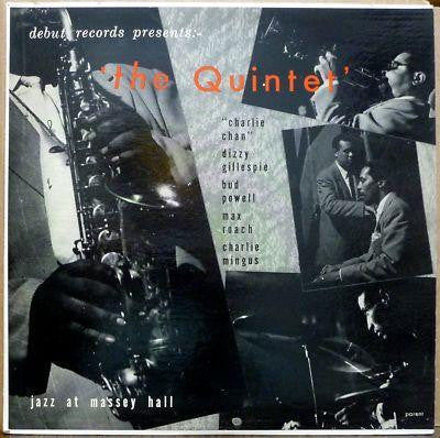 The Quintet : Jazz At Massey Hall (LP, Album, Mono, RE, Pit)