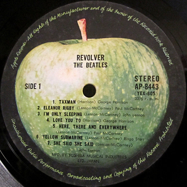 The Beatles : Revolver (LP, Album, RE)