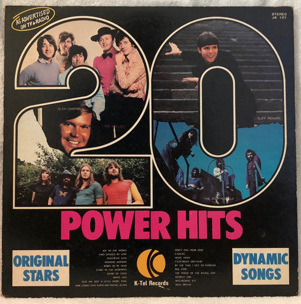 Various : 20 Power Hits (LP, Comp)
