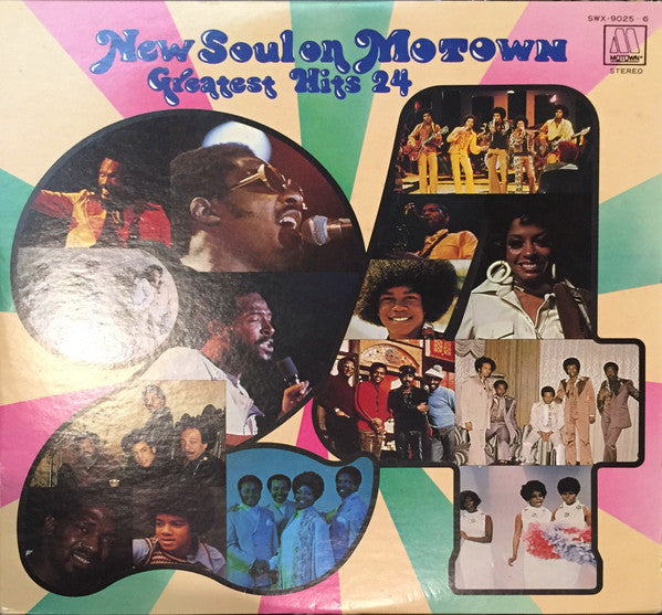 Various : New Soul On Motown (Greatest Hits 24) (2xLP, Comp)