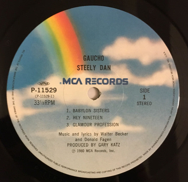 Steely Dan : Gaucho (LP, Album, RE)