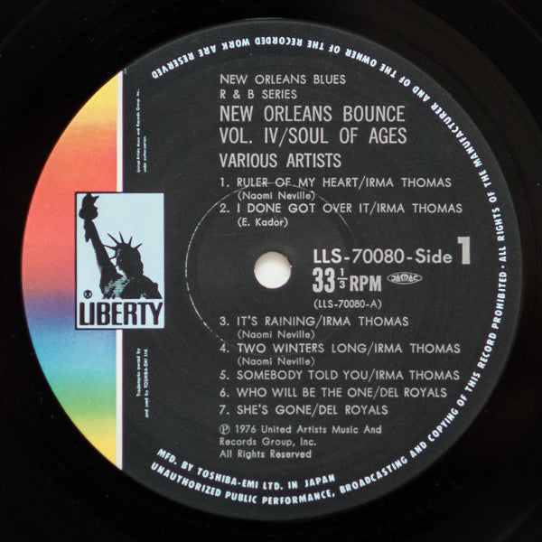 Various : New Orleans Bounce Vol. 4 - New Orleans Soul of Ages (LP, Comp)