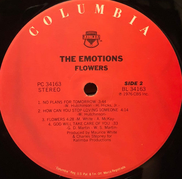 The Emotions : Flowers (LP, Album, RE)