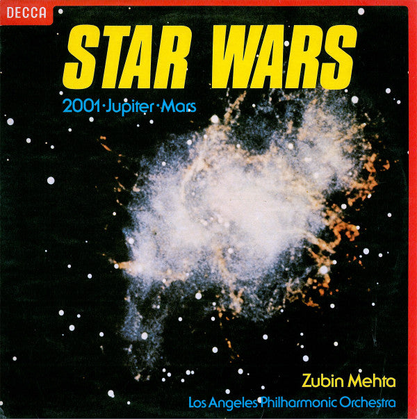 John Williams (4) / Richard Strauss / Gustav Holst - Los Angeles Philharmonic Orchestra Conducted By Zubin Mehta : Star Wars · 2001 · Jupiter · Mars (LP)