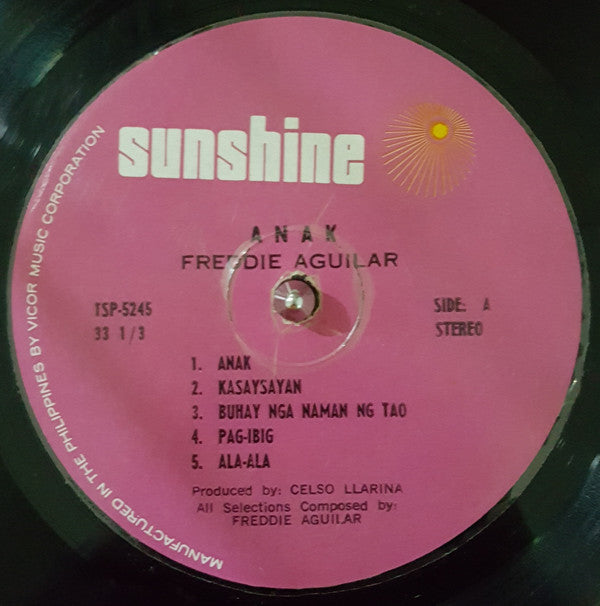 Freddie Aguilar : Anak  (LP, Album)