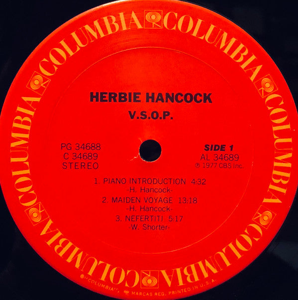 Herbie Hancock : V.S.O.P. (2xLP, Album, San)