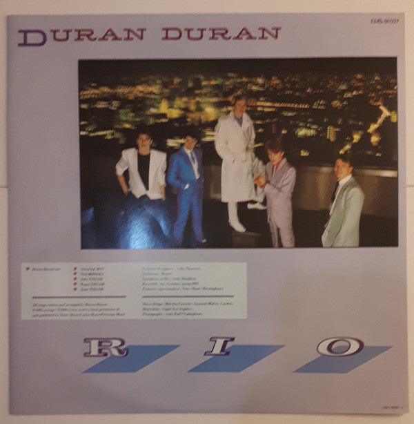 Duran Duran : Rio (LP, Album, 1st)