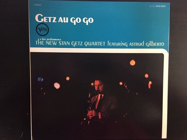 The New Stan Getz Quartet Featuring Astrud Gilberto : Getz Au Go Go (LP, Album, RE, Gat)