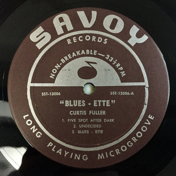 Curtis Fuller's Quintet : Blues-ette (LP, Album, RE)