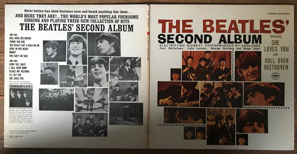 The Beatles : The Beatles' Second Album (LP, Album, Promo, RE, Gat)