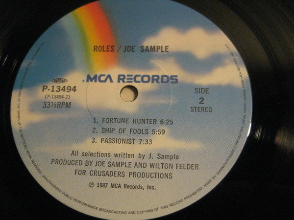 Joe Sample : Roles (LP, Album)