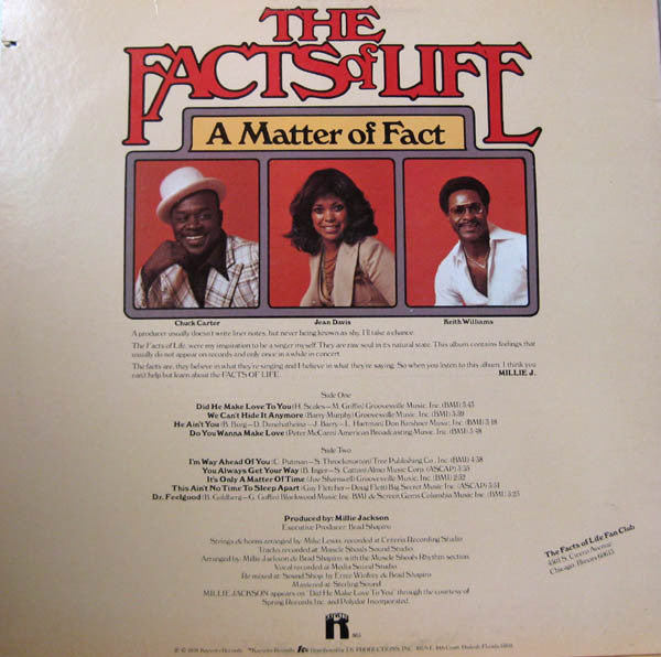 The Facts Of Life* : A Matter Of Fact (LP, Album)