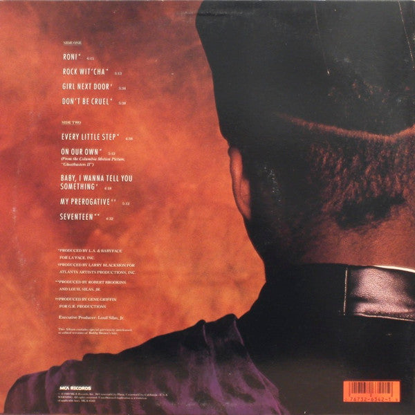 Bobby Brown : Dance!...Ya Know It! (LP, Album)