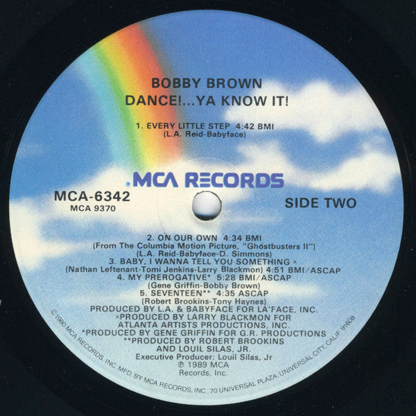 Bobby Brown : Dance!...Ya Know It! (LP, Album)