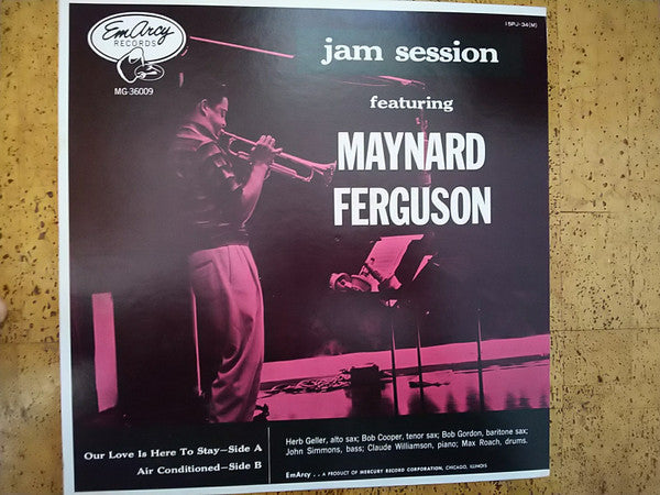 Maynard Ferguson : Jam Session Featuring Maynard Ferguson (LP, Album, Mono, RE)