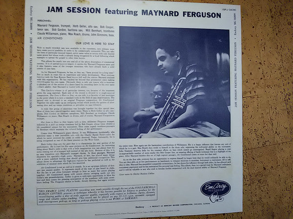 Maynard Ferguson : Jam Session Featuring Maynard Ferguson (LP, Album, Mono, RE)
