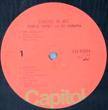 Charlie Barnet : Classics In Jazz (LP, Comp, RE)