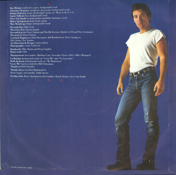 Bruce Springsteen : Born In The U.S.A. (LP, Album, Sun)