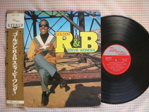 Stevie Wonder : Golden R&B (LP, Comp)