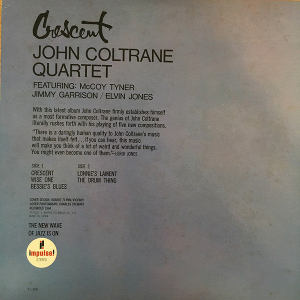 John Coltrane Quartet* : Crescent (LP, Album, Ltd, RE, Gat)