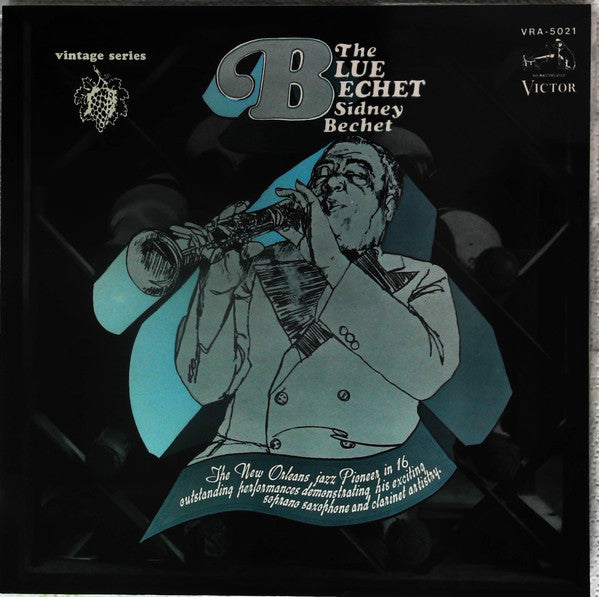 Sidney Bechet : The Blue Bechet (LP, Comp, Promo)
