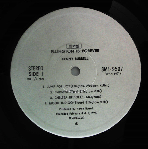 Kenny Burrell : Ellington Is Forever (2xLP, Promo)