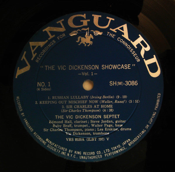 Vic Dickenson, Vic Dickenson Septet : The Vic Dickenson Showcase (2xLP, Gat)
