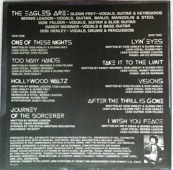 Eagles : One Of These Nights (LP, Album, RE)