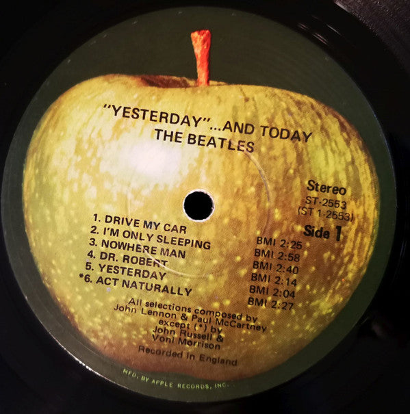 The Beatles : Yesterday And Today (LP, Album, Comp, RE, Win)