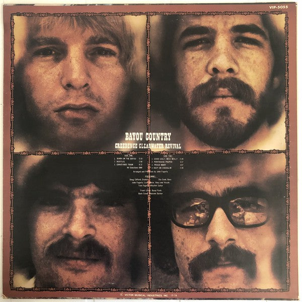 Creedence Clearwater Revival : Bayou Country (LP, Album, RE)