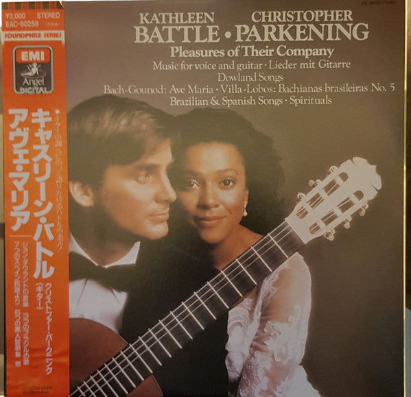 Kathleen Battle / Christopher Parkening : Pleasures Of Their Company (LP)