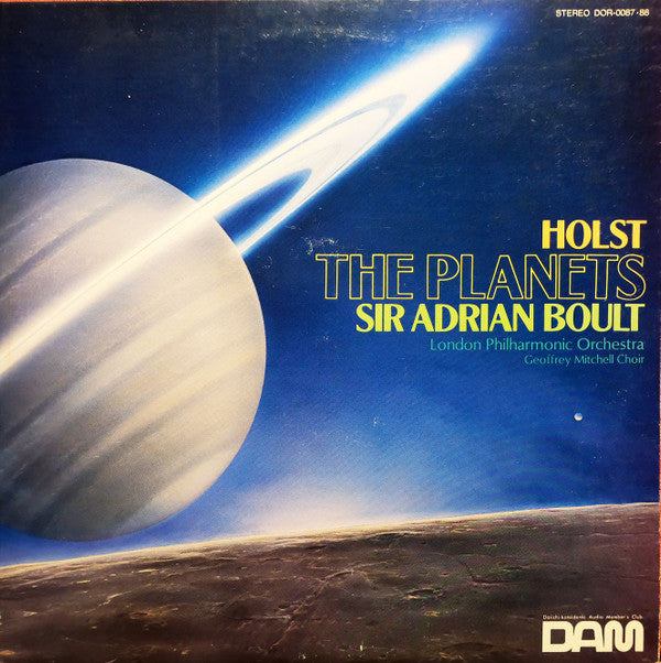 Sir Adrian Boult - London Philharmonic Orchestra* - Geoffrey Mitchell Choir* : The Planets (2xLP)