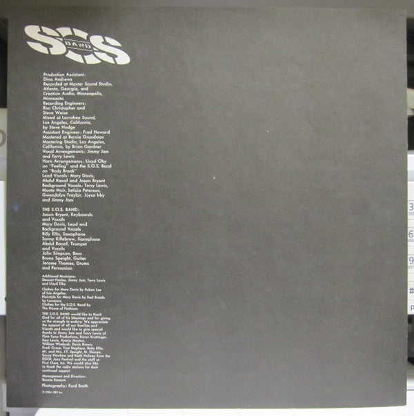 SOS Band* : Just The Way You Like It (LP, Album)