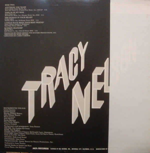 Tracy Nelson : Time Is On My Side (LP, Album, Promo)