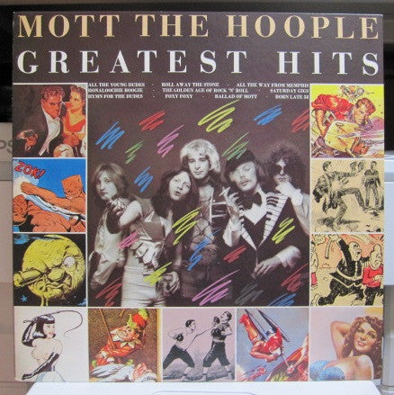 Mott The Hoople : Greatest Hits 黄金の軌跡（モット・ザ・フープル物語） (LP, Comp)